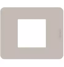 Placca 2 moduli Sand serie MatixGo BTicino JA4802TS