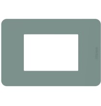 Placca 3 moduli Agave in tecnopolimero serie MatixGo Bticino JA4803TA