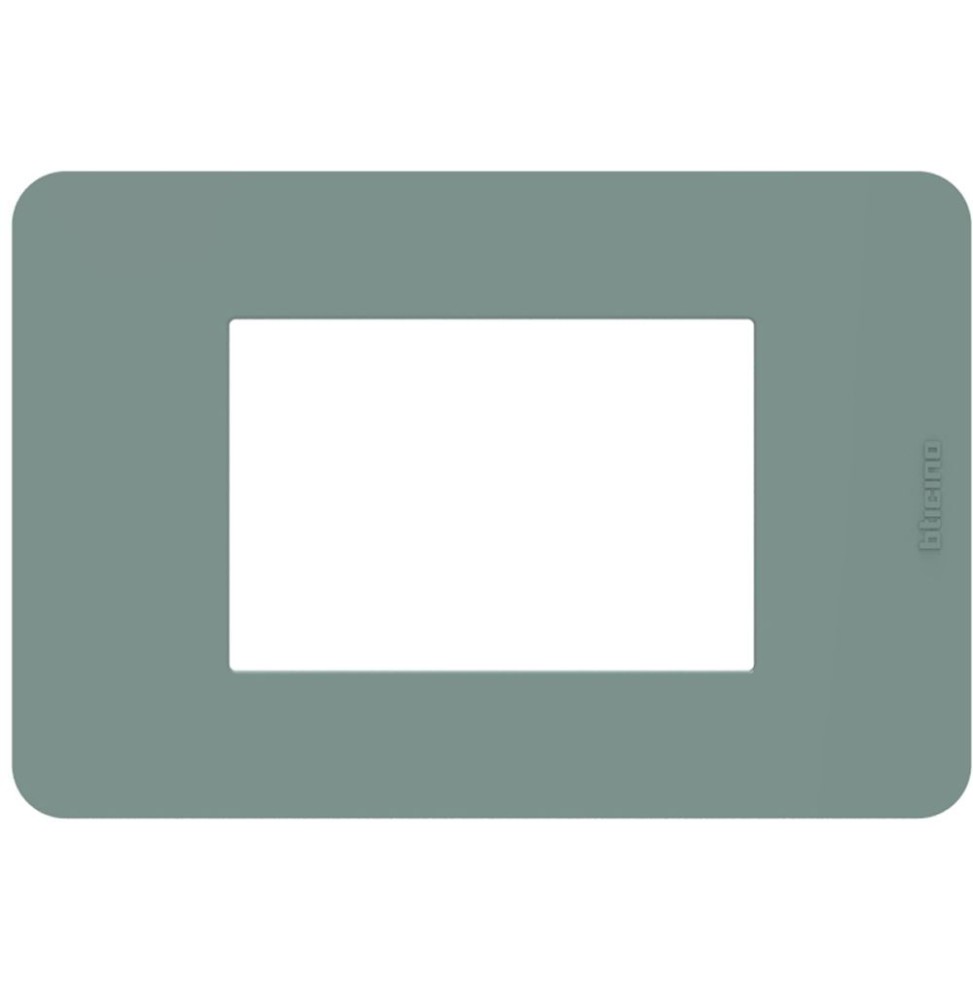 Placca 3 moduli Agave in tecnopolimero serie MatixGo Bticino JA4803TA