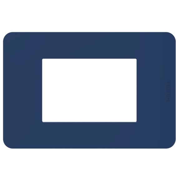 Placca 3 moduli in tecnopolimero serie MatixGo BTicino JA4803TB