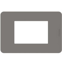 Placca 3 moduli Tortora serie MatixGo BTicino JA4803TD