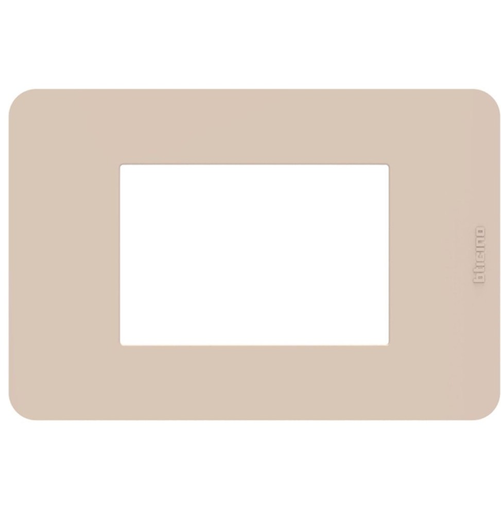 Placca 3 moduli Ritual serie MatixGo BTicino JA4803TR