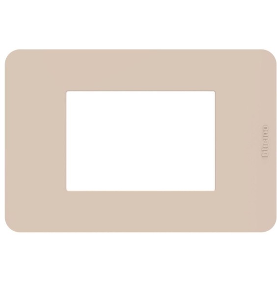 Placca 3 moduli Ritual serie MatixGo BTicino JA4803TR