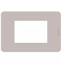 Placca 3 moduli Sabbia serie MatixGo BTicino JA4803TS