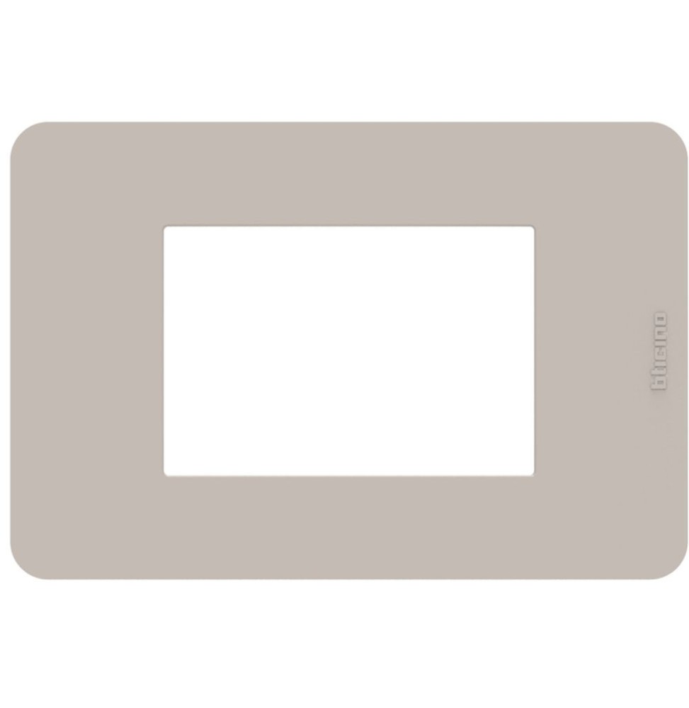 Placca 3 moduli Sabbia serie MatixGo BTicino JA4803TS