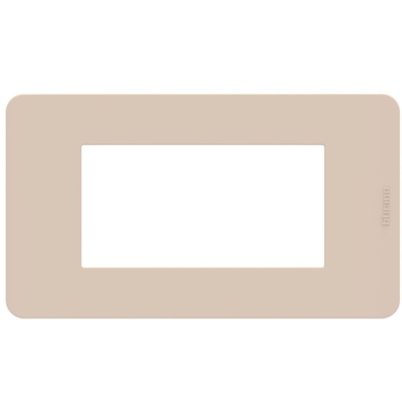 Placca 4 moduli Ritual serie MatixGo BTicino JA4804TR