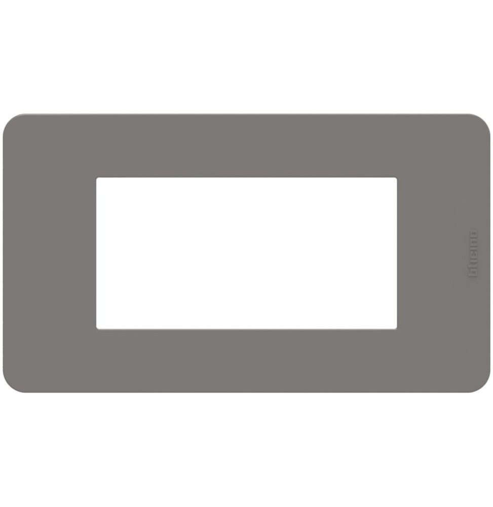 Placca 4 moduli Tortora serie MatixGo BTicino JA4804TD