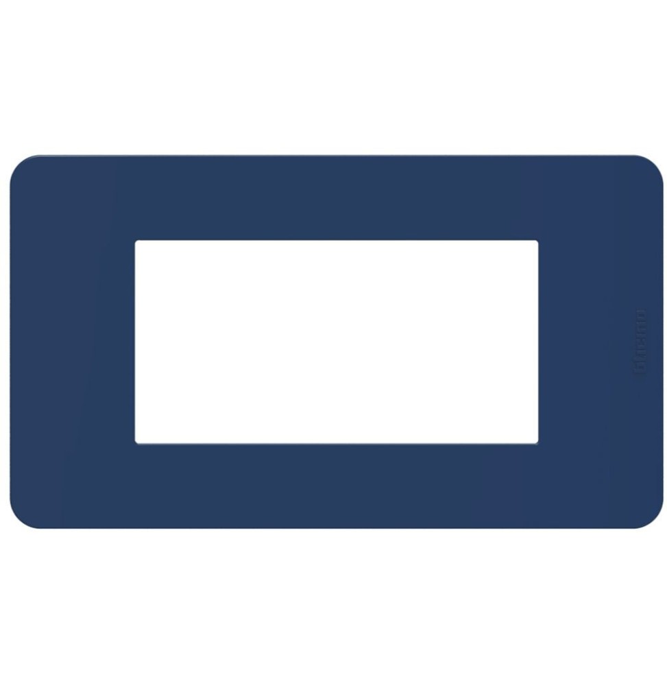 Placca 4 moduli Blue serie MatixGo BTicino JA4804TB