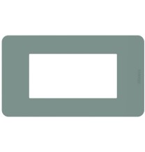 Placca 4 moduli Agave serie MatixGo BTicino JA4804TA
