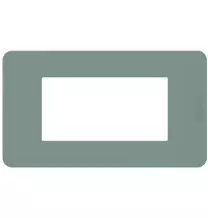 Placca 4 moduli Agave serie MatixGo BTicino JA4804TA