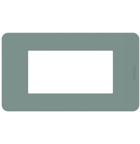 Placca 4 moduli Agave serie MatixGo BTicino JA4804TA