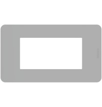Placca 4 moduli Grey Grigio serie MatixGo BTicino JA4804JG