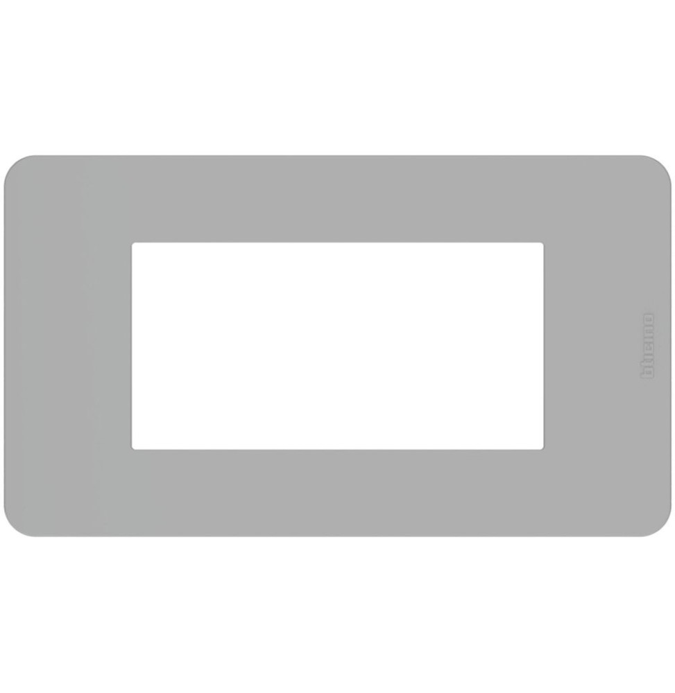 Placca 4 moduli Grey Grigio serie MatixGo BTicino JA4804JG