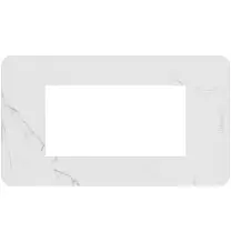 Placca 4 moduli Carrara MatixGo BTICINO JA4804EM