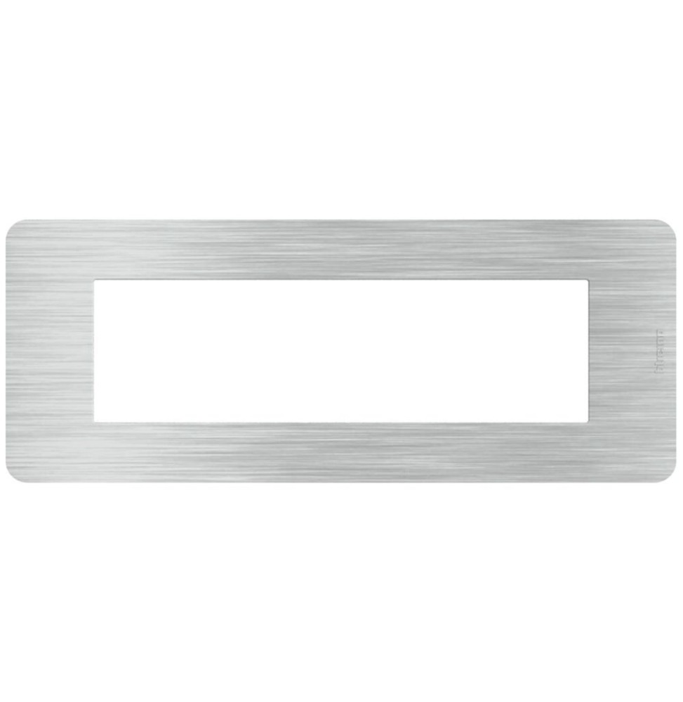 Placca 7 moduli in alluminio serie MatixGo BTicino JA4807EA