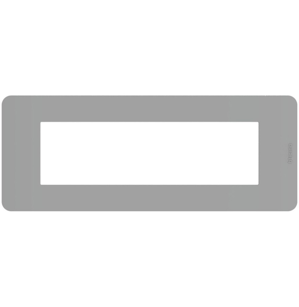 Placca 7 moduli Grey Grigio serie MatixGo BTicino JA4807JG