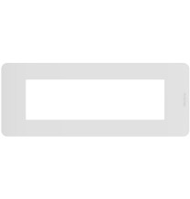 Placca 7 moduli White Bianco serie MatixGo BTicino JA4807JW