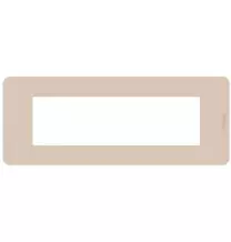 Placca 7 moduli in tecnopolimero serie MatixGo BTicino JA4807TR