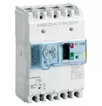 Interruttore magnetotermico differenziale 3P+N 160A 16kA Bticino MEGATIKER T714E160DB