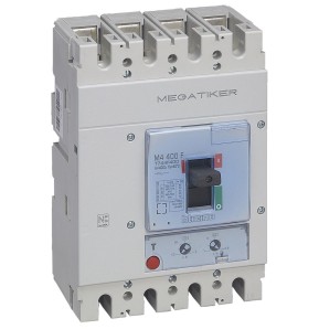 Interruttore magnetotermico 3P+N 630A 36kA Bticino MEGATIKER T744F630