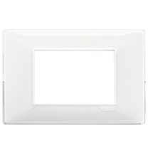 Placca 3 moduli Reflex neve in tecnopolimero Vimar Plana 14653.41