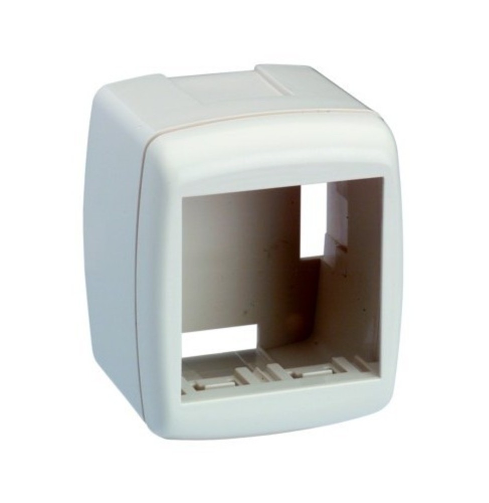 Cassetta a parete 2 posti bianco per modo e Mix Master 00472-B