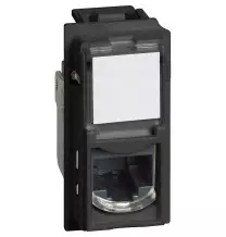 Presa di rete Living Now Categoria 6 colore nero Bticino KG4279C6