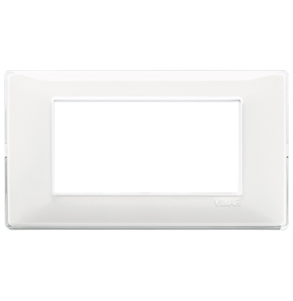 Placca 4 moduli Reflex neve in tecnopolimero Vimar 14654.41