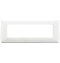 Placca 7 moduli Reflex neve in tecnopolimero Vimar Plana 14657.41