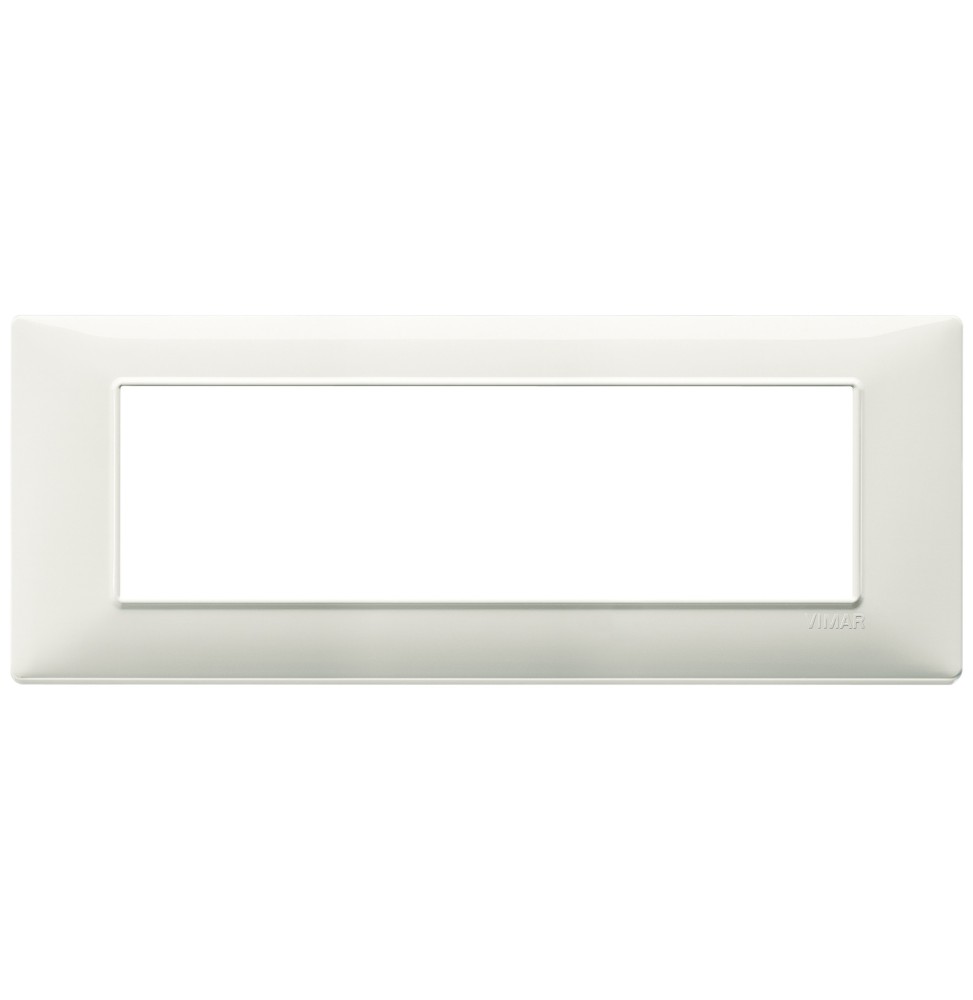 Placca 7 moduli avorio in tecnopolimero Vimar Plana 14657.02