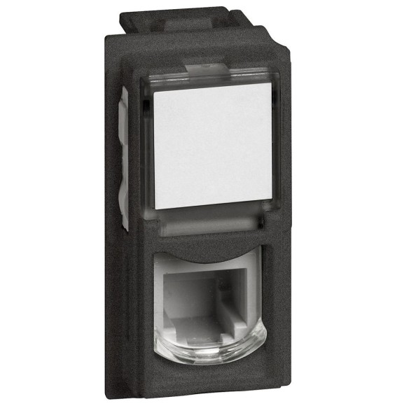 Presa Telefonica Living Now RJ 11 colore Nero Bticino KG4258RJ11