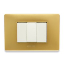 Placca Master Mix 3 posti in tecnopolimero Star Dust 21MX323