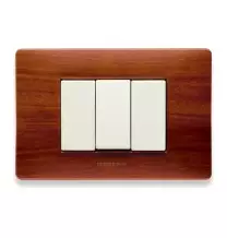 Placca Master Mix Essenza Cherry 3 posti in tecnopolimero 21MX413