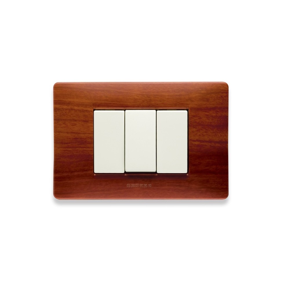 Placca Master Mix Essenza Cherry 3 posti in tecnopolimero 21MX413