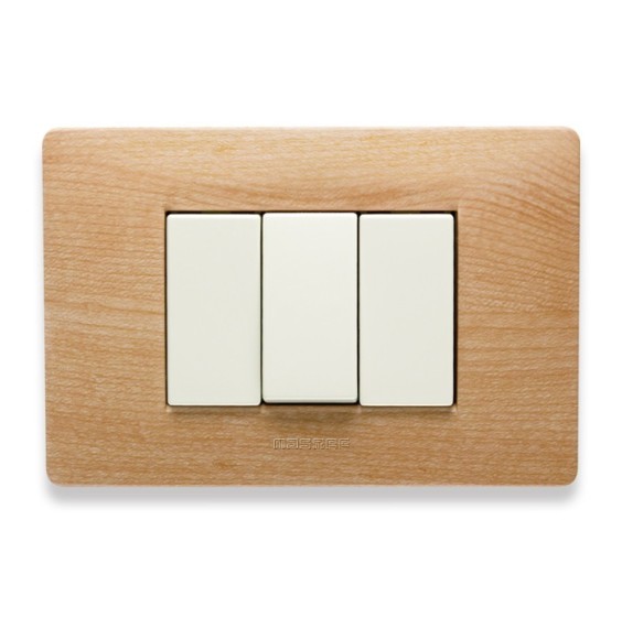 Placca Master Mix Essenza Williams in Tecnopolimero 3 Posti 21MX453