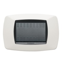 Placca Master Modo 3 posti in tecnopolimero Bianco 39TC103