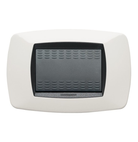 Placca Master Modo 3 posti in tecnopolimero Bianco 39TC103