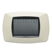 Placca Master Modo 3 posti in tecnopolimero Avorio 39TC283