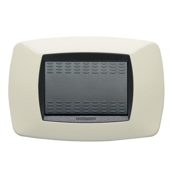 Placca Master Modo 3 posti in tecnopolimero Avorio 39TC283