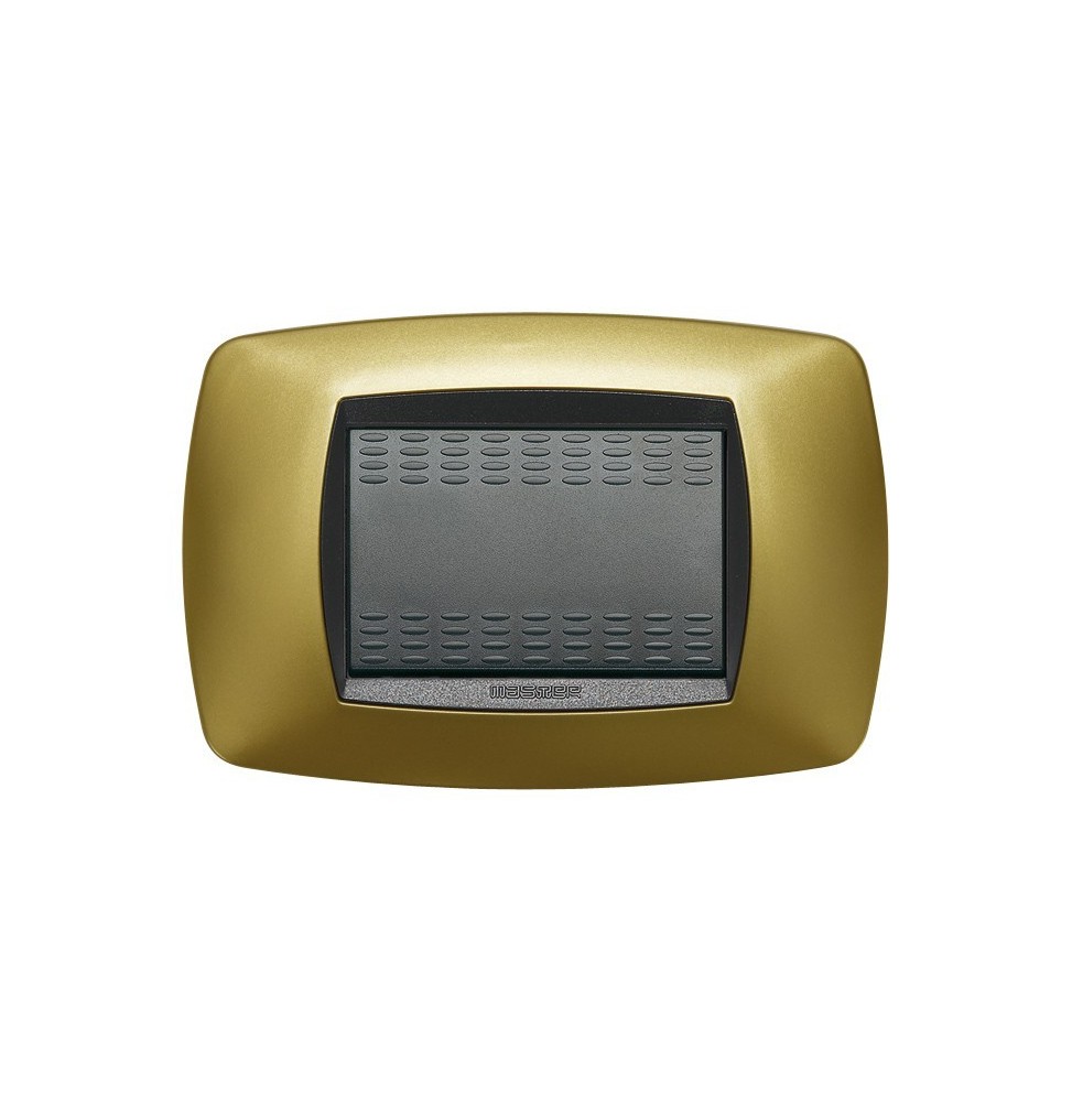 Placca Master Modo Giallo Perla in Tecnopolimero 3 Posti 39TC323