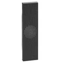 Cover Bticino Living Now nera per suonerie e ronzatori KG15