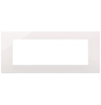 Placca 7 moduli Vimar Linea Reflex  Bianco 30657.40
