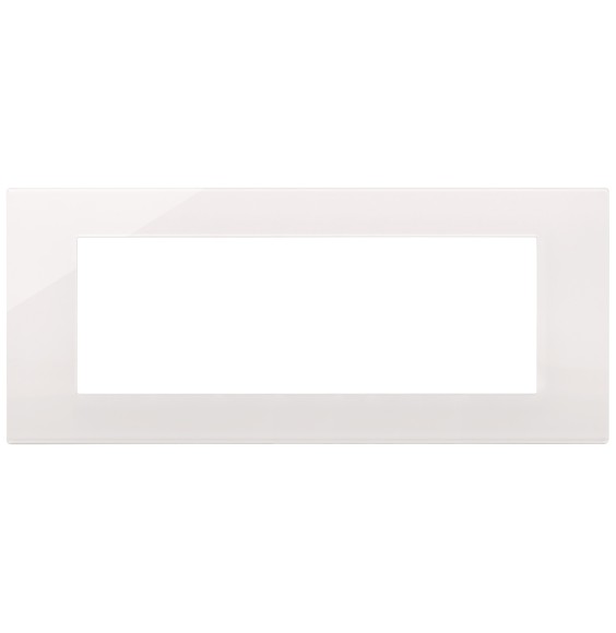 Placca 7 moduli Vimar Linea Reflex  Bianco 30657.40