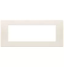 Placca 7 moduli in tecnopolimero Vimar Linea Canapa 30657.01