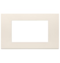 Placca 4 moduli in tecnopolimero Vimar Linea Canapa 30654.01
