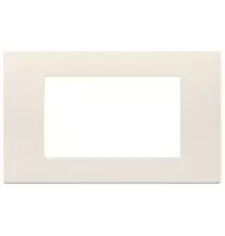 Placca 4 moduli in tecnopolimero Vimar Linea Canapa 30654.01