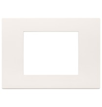 Placca 3 moduli in tecnopolimero Vimar Linea  Bianca 30653.00