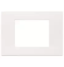 Placca 3 moduli in tecnopolimero Vimar Linea  Bianca 30653.00