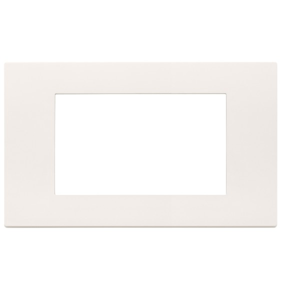 Placca 4 moduli in tecnopolimero Vimar Linea  Bianca 30654.00