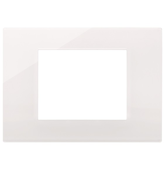 Placca 3 moduli in tecnopolimero Vimar Linea Reflex  Bianco 30653.40